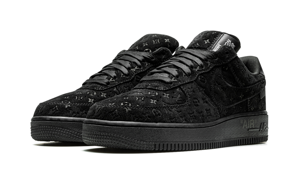Louis Vuitton Air Force 1 Low "Virgil Abloh - BLACK/BLACK" 1A9VD6