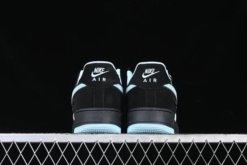 Nike Air Force 1 "Black/White/Tourquise"