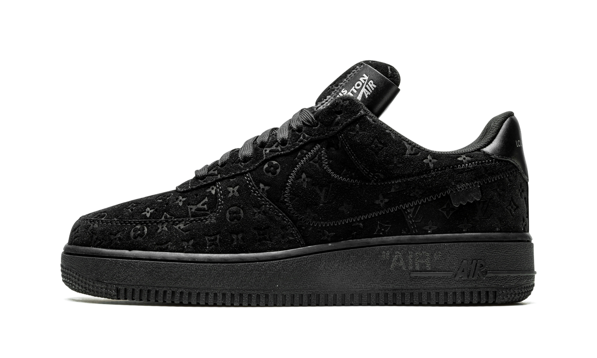 Louis Vuitton Air Force 1 Low "Virgil Abloh - BLACK/BLACK" 1A9VD6