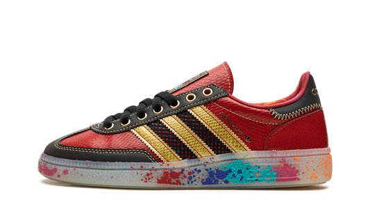 Handball Spezial "S.E.E.D. - Scarlet Gold Paint Splatter" ID8617