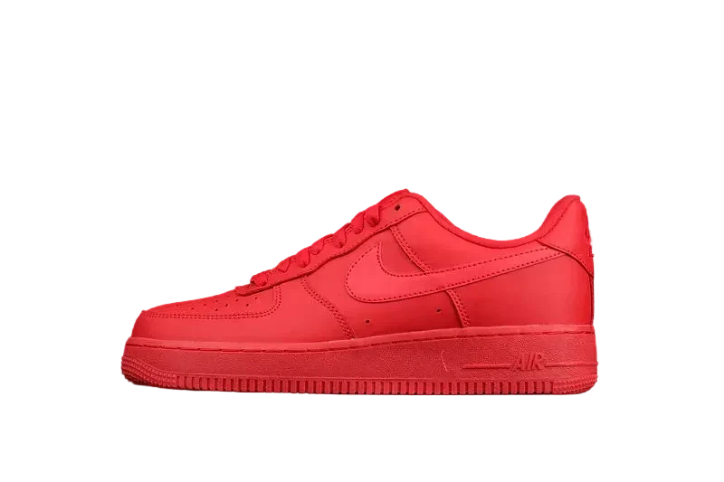 Nike Air Force 1 "Triple Red"