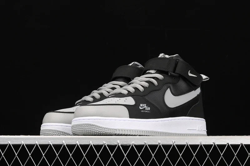 Nike Air Force 1 Mid '07 "Black Medium/Grey/White"