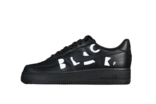 Nike Air Force 1 X Comme Des Garçons "All Black"