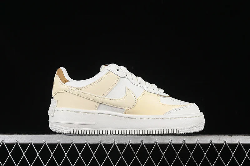Nike Air Force 1 Shadow "White/Gold"